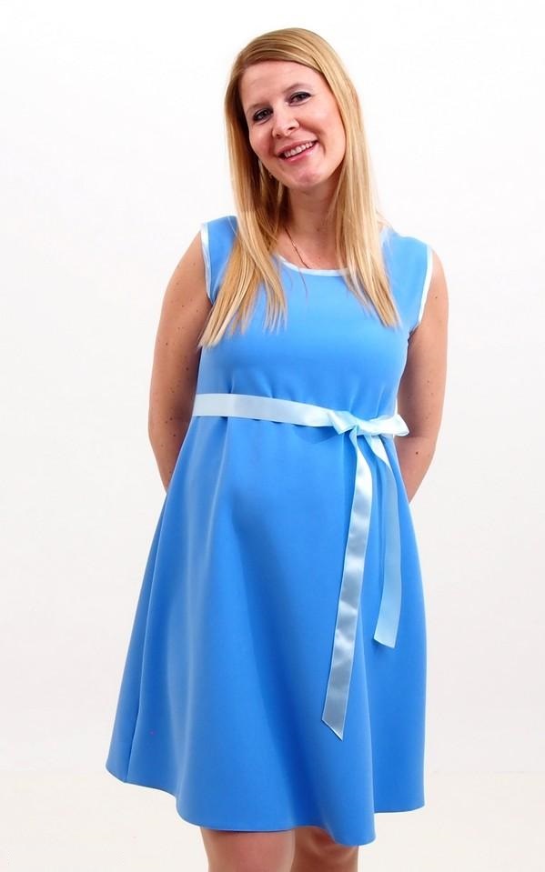 Bleu de France Retro Maternity Dress